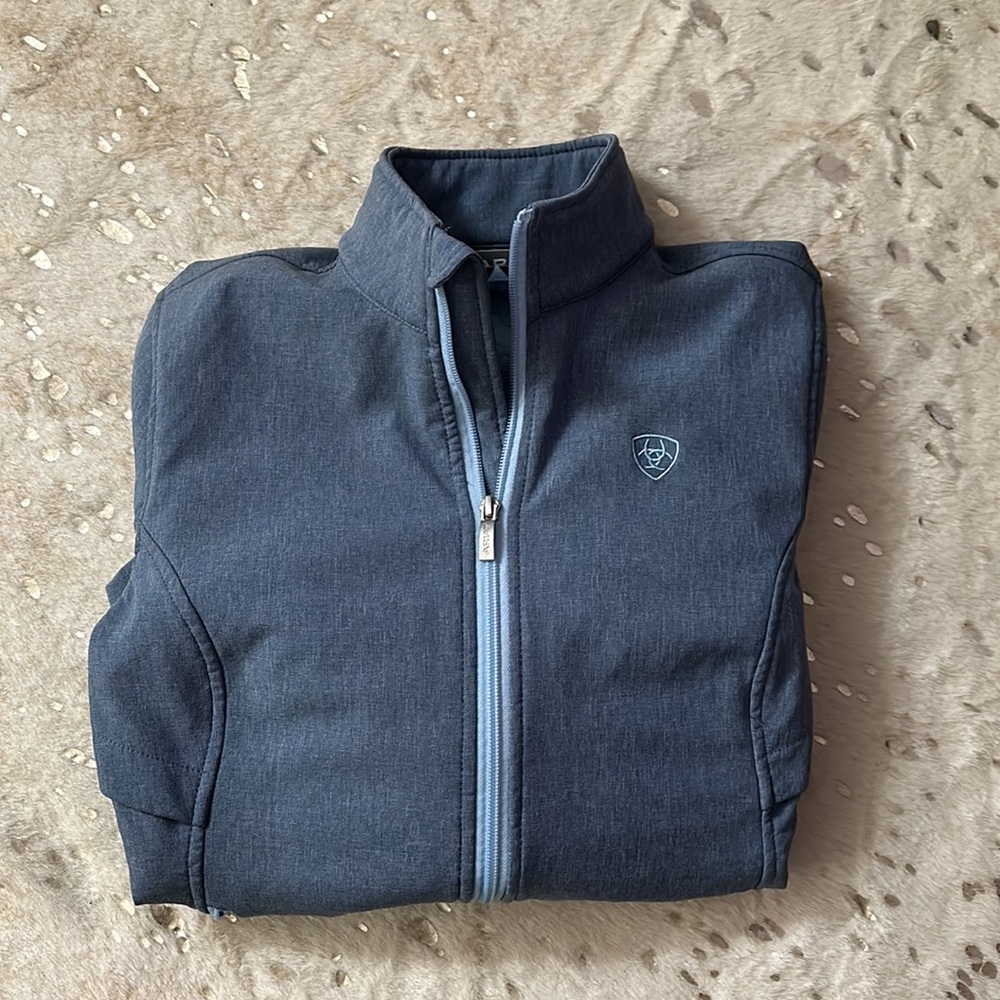 Blue Ariat Soft Shell Jacket